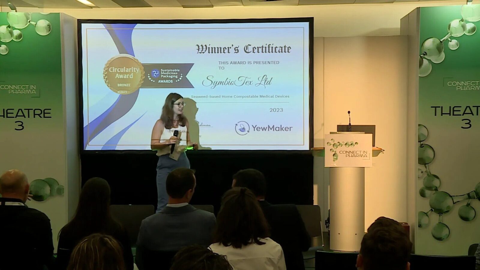 Symbiotex Seegras-basierte kompostierbare Materialien